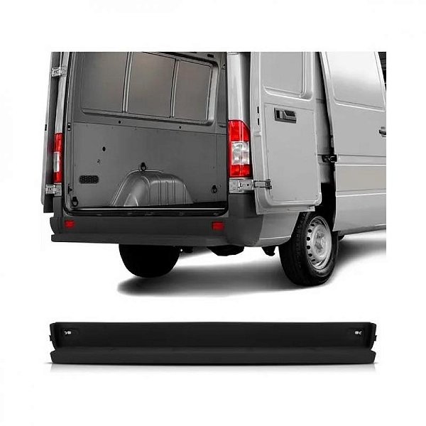 Para choque sprinter mercedes benz de 1995 a 2011 traseiro para furgão com degrau em ABS de alta resistência