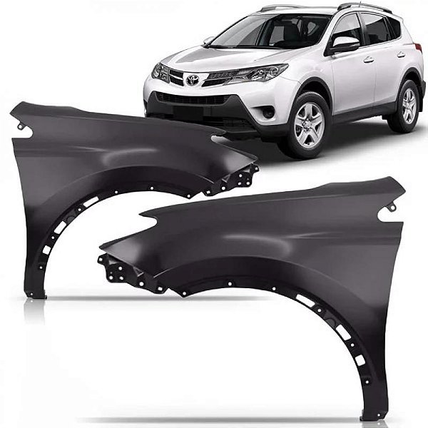 Paralama rav4 toyota de 2013 a 2015 lado esquerdo