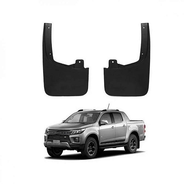Parabarro s10 chevrolet de 2012 a 2024 e trailblazer chevrolet de 2013 a 2023 dianteiro lado esquerdo