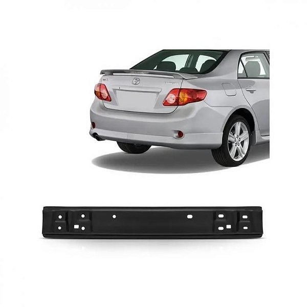 Alma do para choque corolla toyota de 2009 a 2013 traseira
