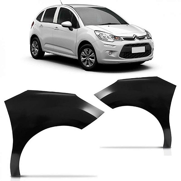 Para lama c3 citroën de 2013 a 2020 e ds3 citroën de 2012 a 2015 lado esquerdo