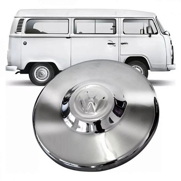Calota kombi cliper volkswagen de 1998 em diante cromada