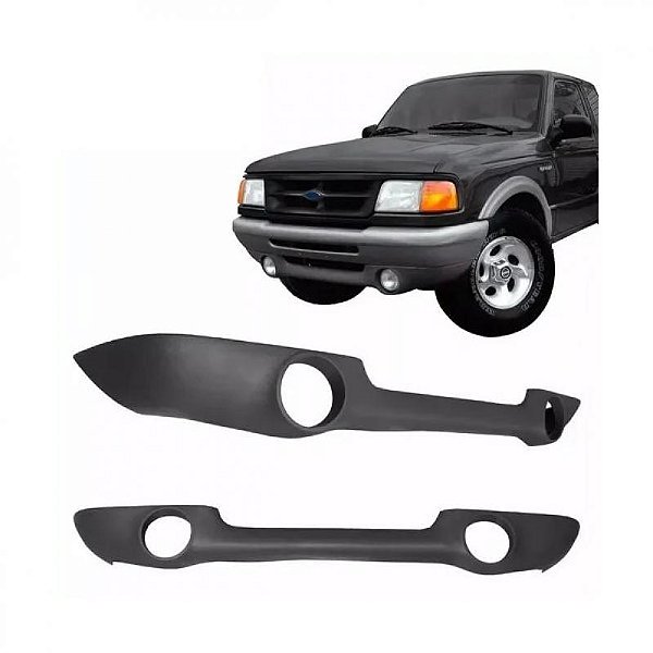 Spoiler ranger ford de 1993 a 1997 dianteiro com furo