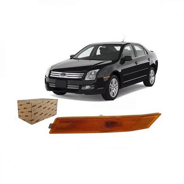 Lanterna fusion ford de 2005 a 2009 lado direito lateral âmbar