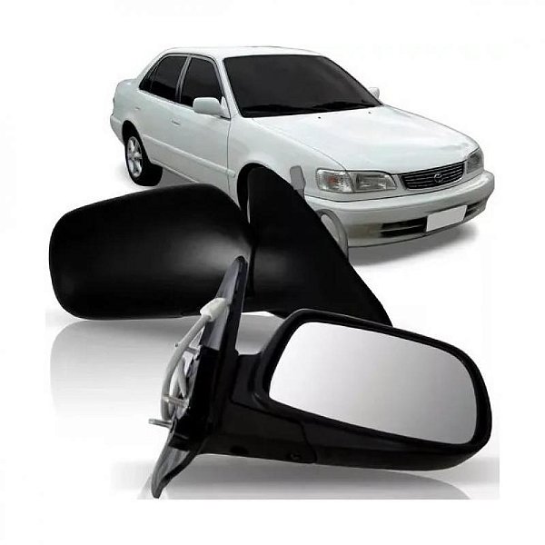 Retrovisor externo corolla toyota de 1998 a 2002 lado direito elétrico