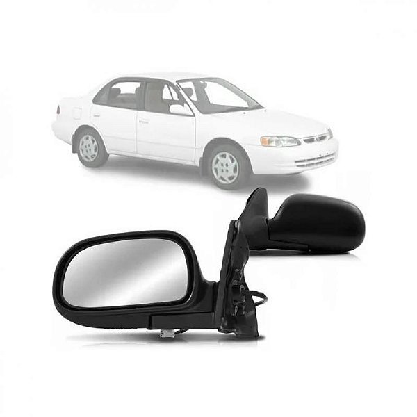 Retrovisor externo corolla toyota de 1993 a 1997 lado direito elétrico