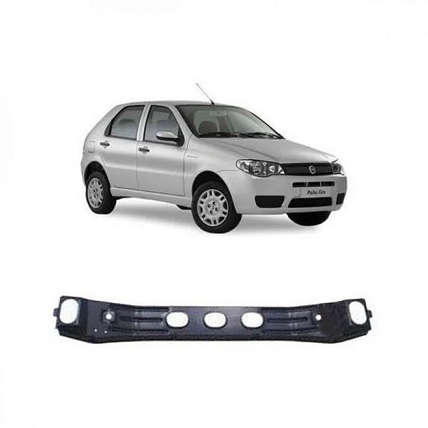 Travessa de fechamento palio fiat de 2004 a 2011 dianteira inferior vermelha escura tipo zoiao