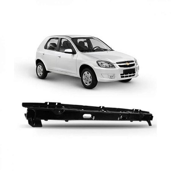 Travessa celta chevrolet de 2000 a 2015 dianteira inferior vermelho escuro com fechamento