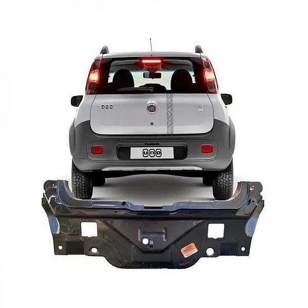 Painel uno fiat de 2011 a 2021 traseiro vivace
