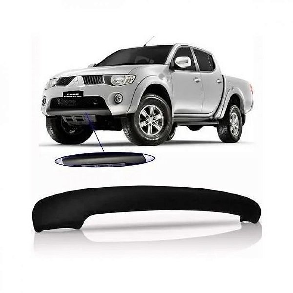 Spoiler para para choque triton mitsubishi de 2007 a 2010 dianteiro