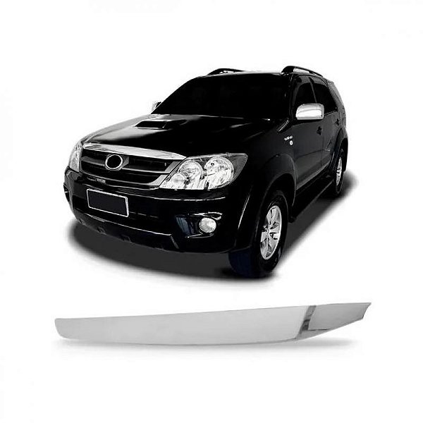 Friso da grade hilux sw4 toyota de 2005 a 2008 dianteiro cromado