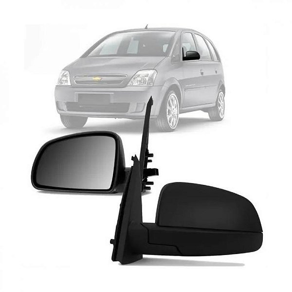 Retrovisor externo meriva chevrolet de 2002 a 2012 lado direito elétrico