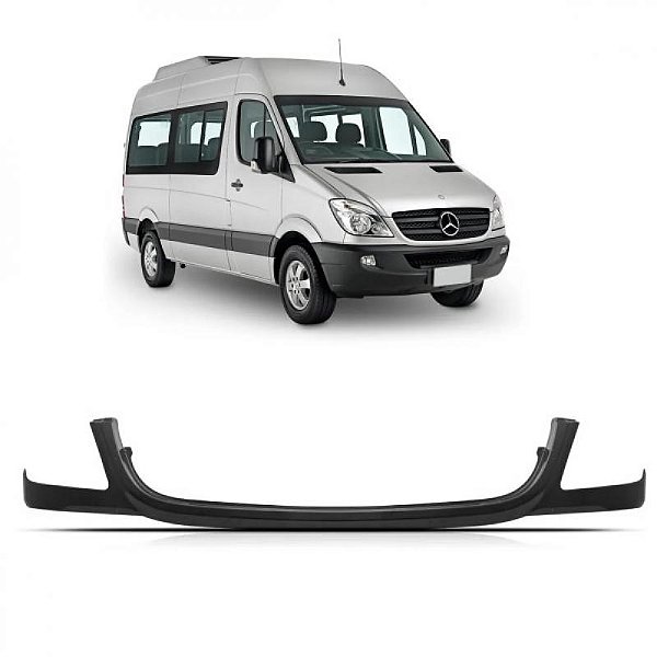 Friso bigode da grade sprinter mercedes benz de 2012 a 2016 dianteiro inferior