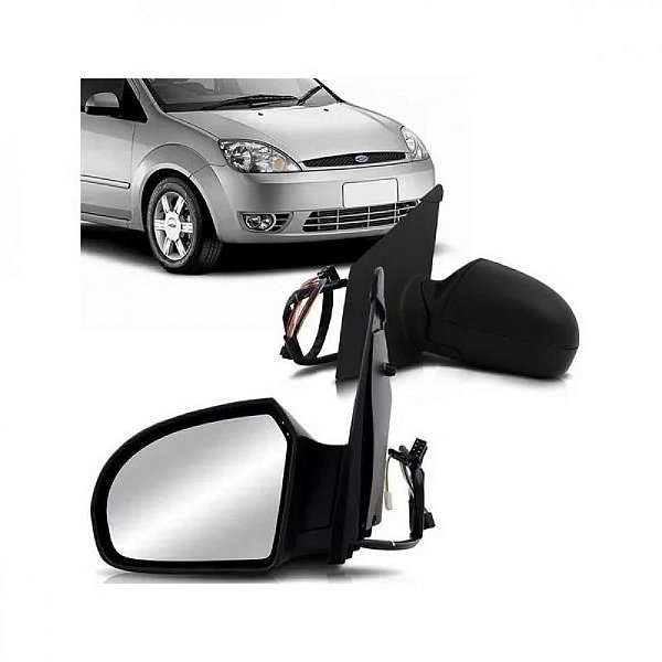 Retrovisor fiesta ford de 2003 a 2014 lado esquerdo externo elétrico