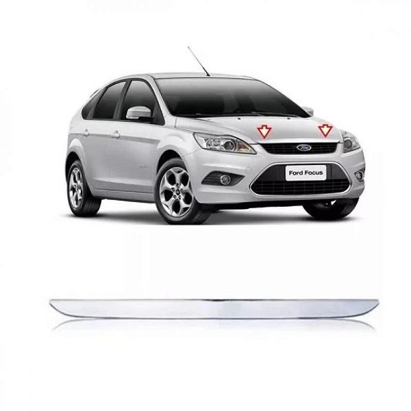 Friso do capô focus ford de 2009 a 2013 cromado