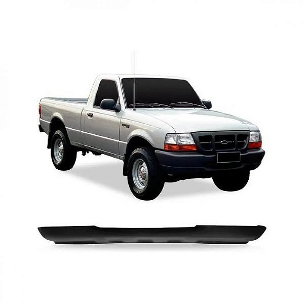 Spoiler ranger ford de 1998 a 2004 dianteiro sem furo para tração quatro por quatro