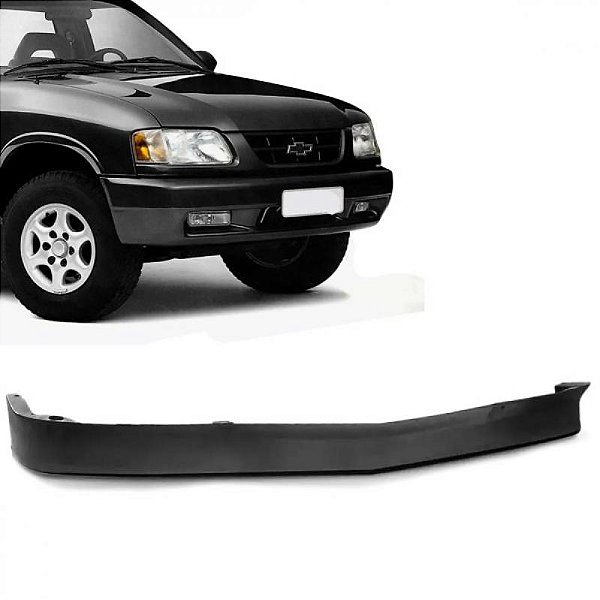Spoiler para para choque s10 chevrolet de 1994 a 1995 dianteiro sem furo