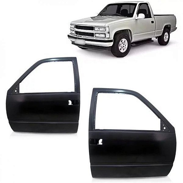 Porta silverado chevrolet de 1993 a 2004 lado esquerdo