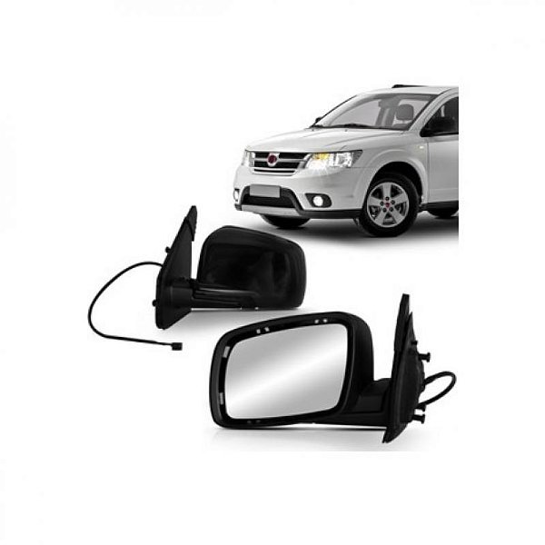 Retrovisor externo journey dodge e freemont fiat de 2009 a 2018 lado direito elétrico