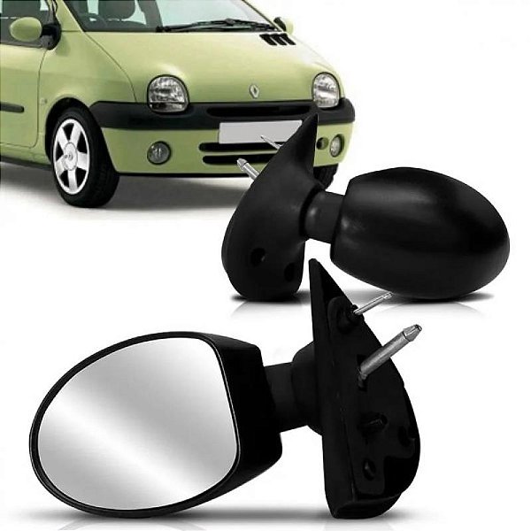 Retrovisor externo twingo renault de 1993 a 2002 lado esquerdo elétrico