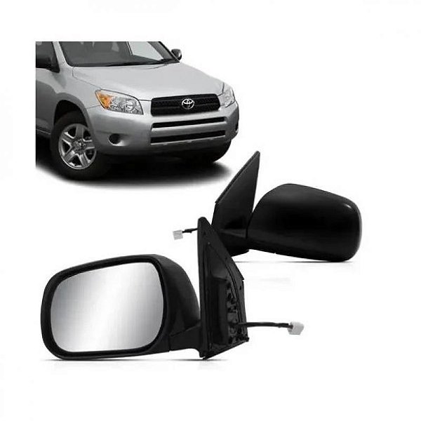 Retrovisor externo rav4 toyota de 2006 a 2008 lado esquerdo elétrico