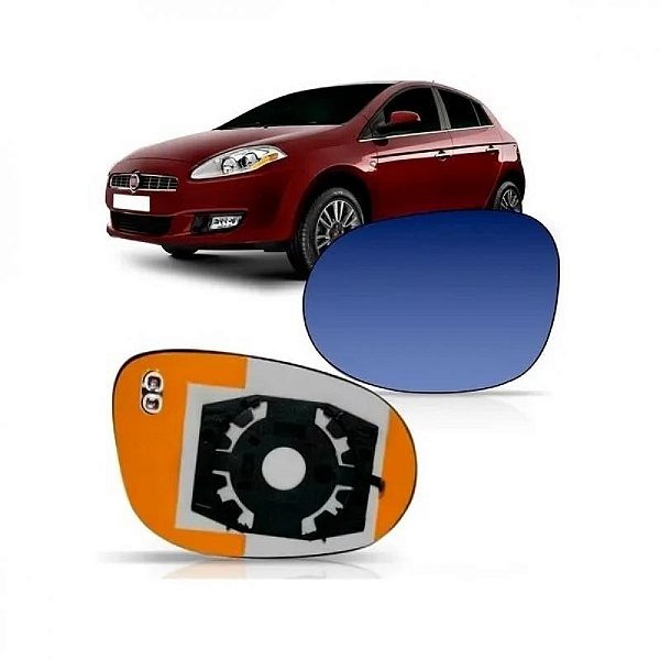 Subconjunto bravo fiat de 2011 a 2016 lado esquerdo lente azul térmico
