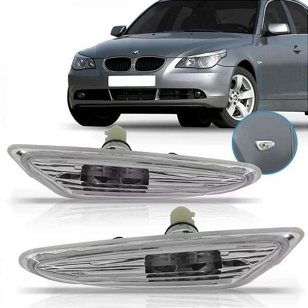 Lanterna série 3 bmw de 2002 a 2005 lado esquerdo lateral cristal