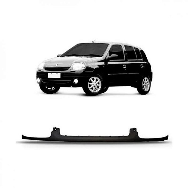 Friso bigode clio renault de 1999 a 2002 dianteiro ABS de alta resistência