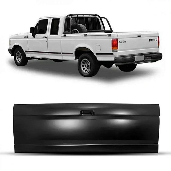 Tampa de caçamba f1000 ford de 1993 a 1998 traseira