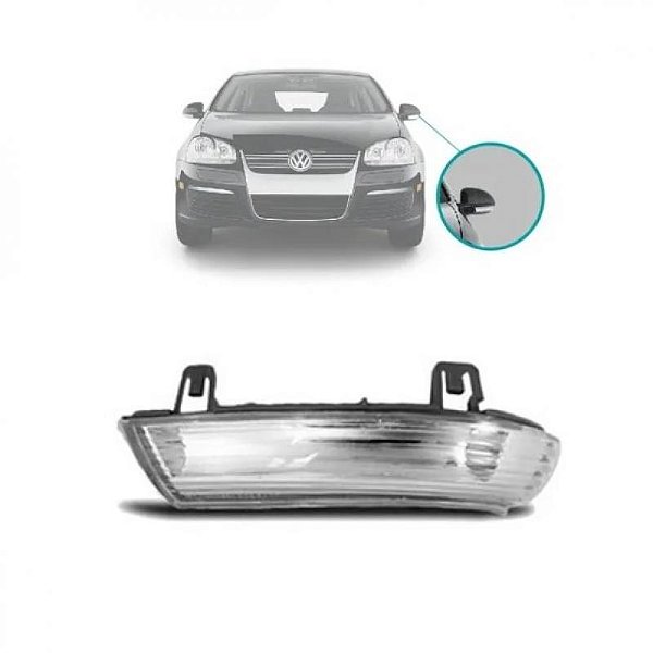 Pisca do retrovisor jetta volkswagen de 2006 a 2010 lado esquerdo externo