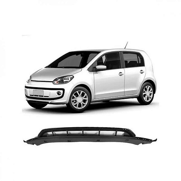 Spoiler do para choque up volkswagen de 2014 a 2016 dianteiro preto texturizado