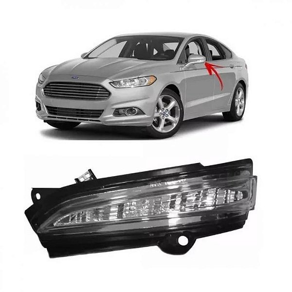 Pisca do retrovisor fusion ford de 2013 a 2019 lado esquerdo externo