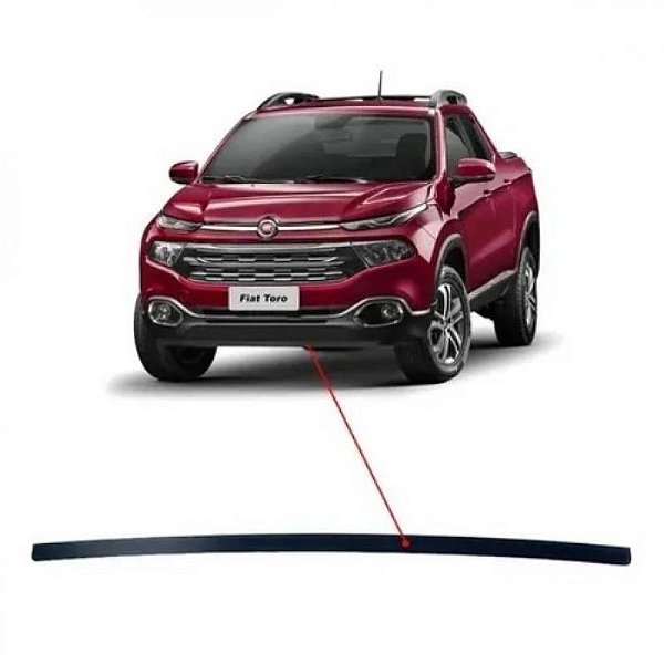 Spoiler do para choque toro fiat de 2016 a 2021 dianteiro inferior