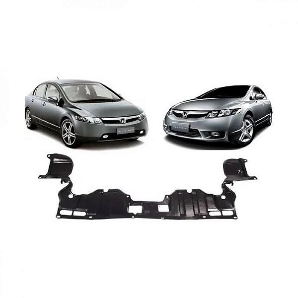 Protetor civic honda de 2007 a 2011 inferior do para choque dianteiro tipo para barro
