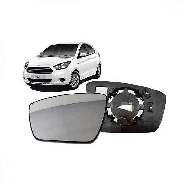 Subconjunto do retrovisor externo ka ford de 2015 a 2022 lado direito asférico