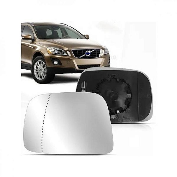 Subconjunto xc60 volvo de 2008 a 2017 lado esquerdo asférico com aquecimento