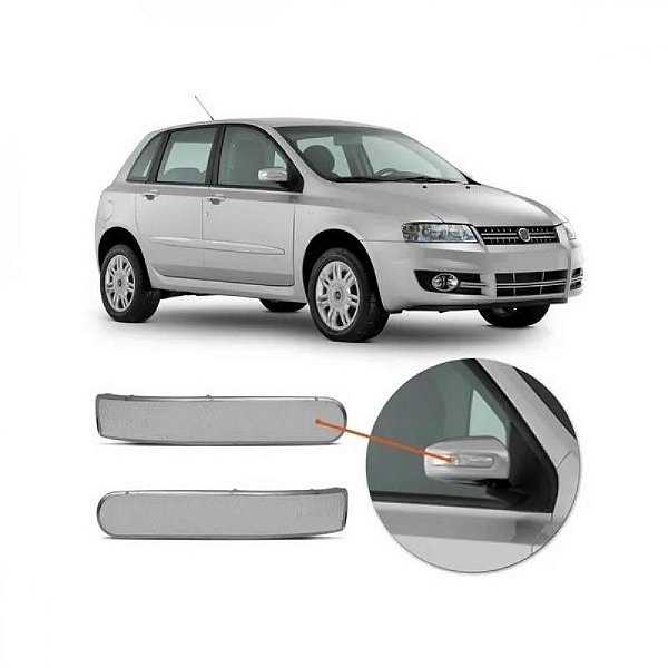 Lente do pisca do retrovisor stilo fiat de 2008 a 2011 lado esquerdo externo