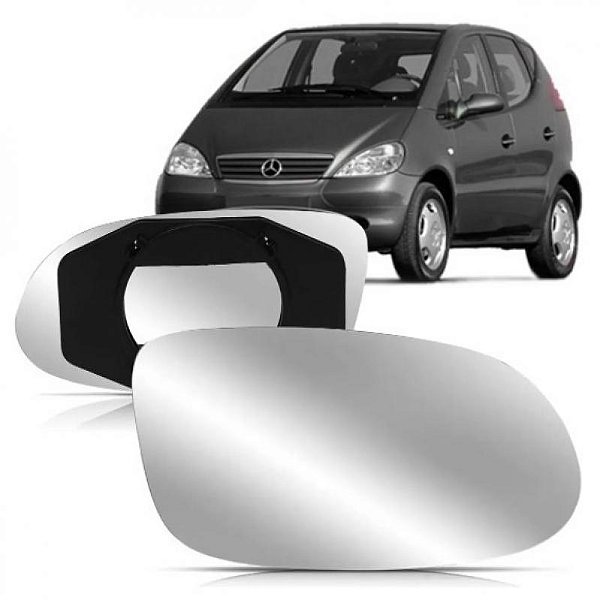 Subconjunto classe a mercedes benz de 1999 a 2005 lado direito lente branca sem aquecimento
