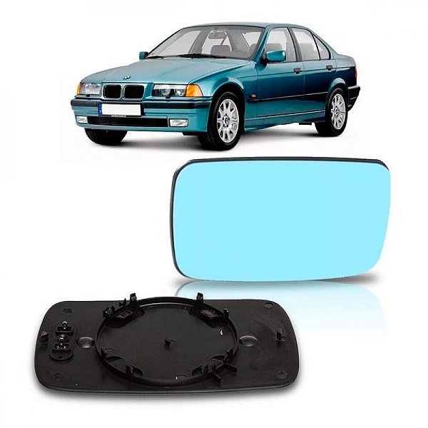 Subconjunto série 3 bmw de 1992 a 1998 lado direito lente azul sem aquecimento