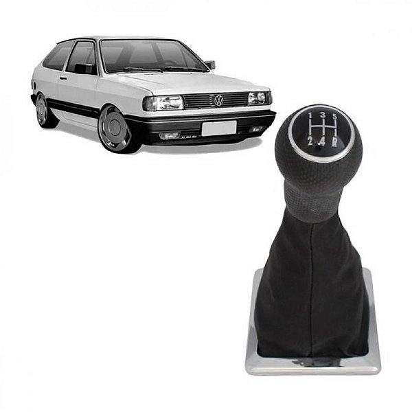 Coifa de câmbio gol volkswagen de 1987 a 1999 grafite sem base com bola