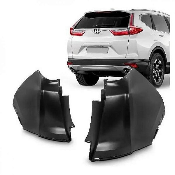 Ponteira do para choque crv honda de 2018 a 2020 lado direito traseiro