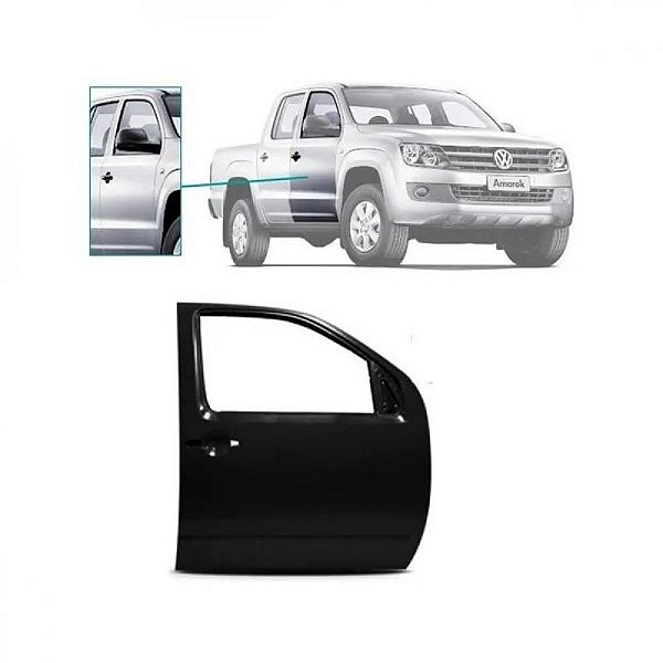 Porta amarok volkswagen de 2010 a 2024 dianteira lado direito