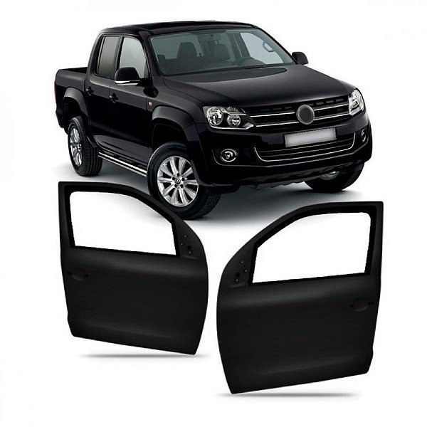 Porta amarok volkswagen de 2010 a 2024 traseira lado direito