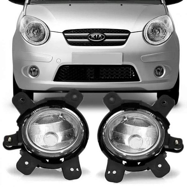 Farol auxiliar picanto kia de 2008 a 2011 lado esquerdo