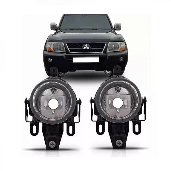 Farol auxiliar pajero full mitsubishi de 2003 a 2007 lado direito e lado esquerdo