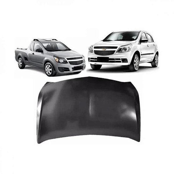 Capô agile chevrolet de 2009 a 2014 e montana chevrolet de 2011 a 2021