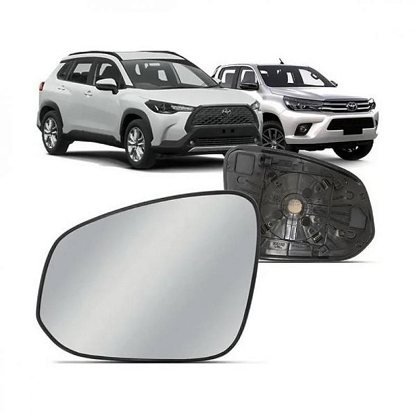 Subconjunto hilux e sw4 toyota de 2016 a 2025 e corolla cross toyota de 2021 a 2024 lado esquerdo sem aquecimento para hilux picape
