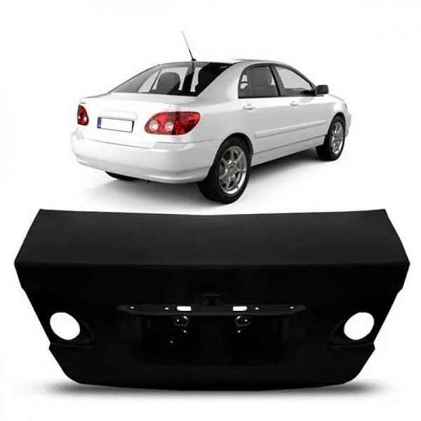 Tampa do porta malas corolla toyota de 2003 a 2008 traseira
