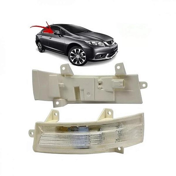 Pisca do retrovisor civic honda de 2012 a 2016 lado direito externo