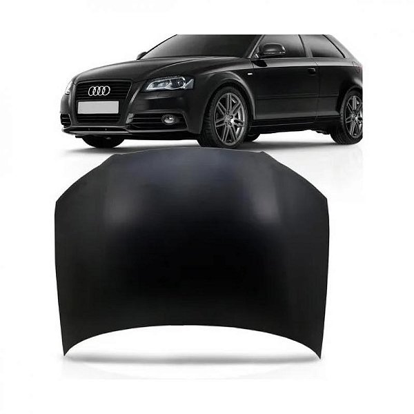 Capô a3 audi de 2007 a 2008 sportback duas portas bicolor